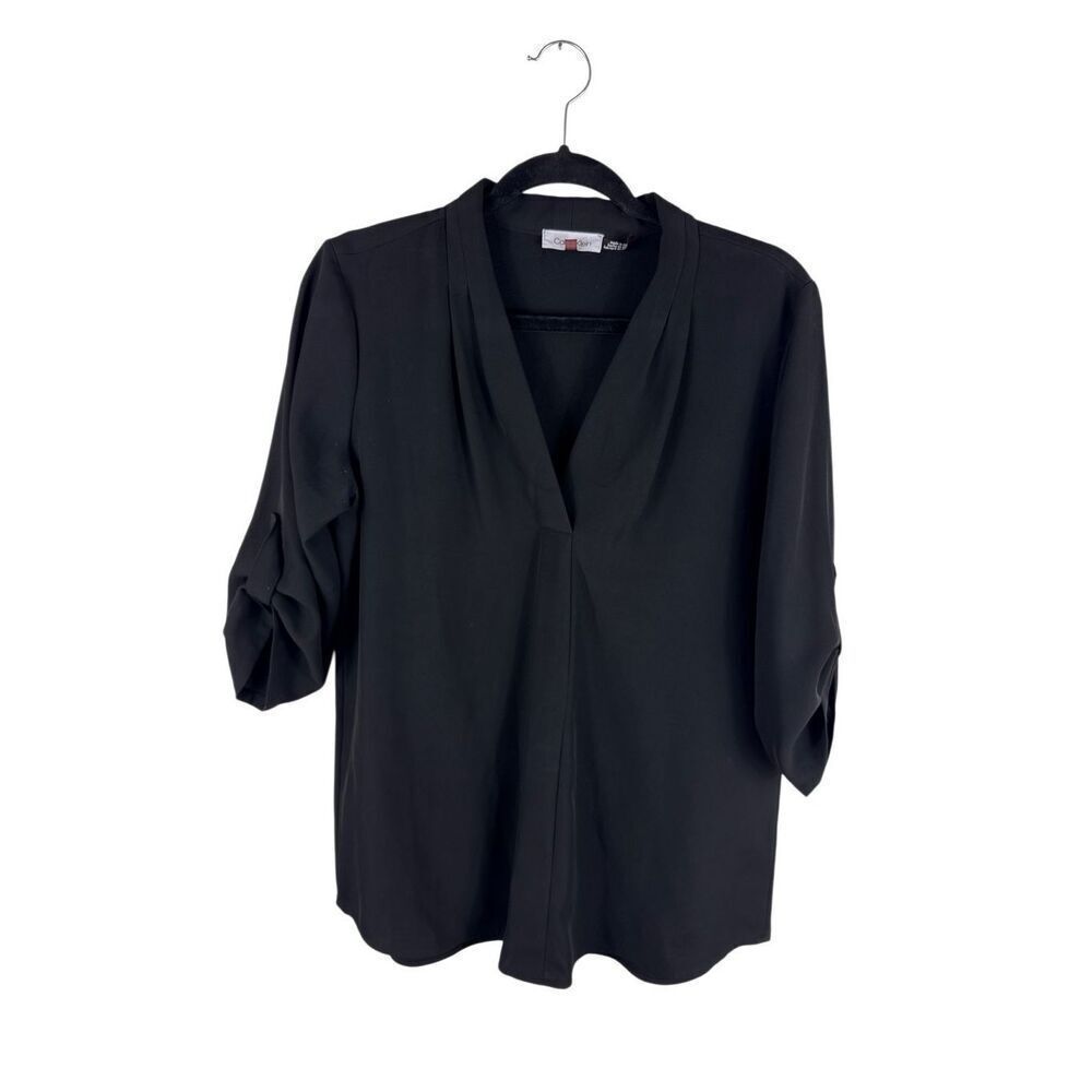 Calvin Klein Black Blouse- size M